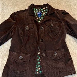Gap corduroy brown jacket.
